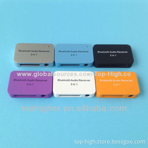 Hot Sale Mobile Phone Accessories 3.5mm Bluetooth Audio Receiver, CE, RoHS, FCCNew